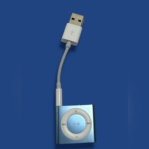 Apple iPod‎ Shuffle 2nd Generation 1GB Blue A1204 - Tested & Working